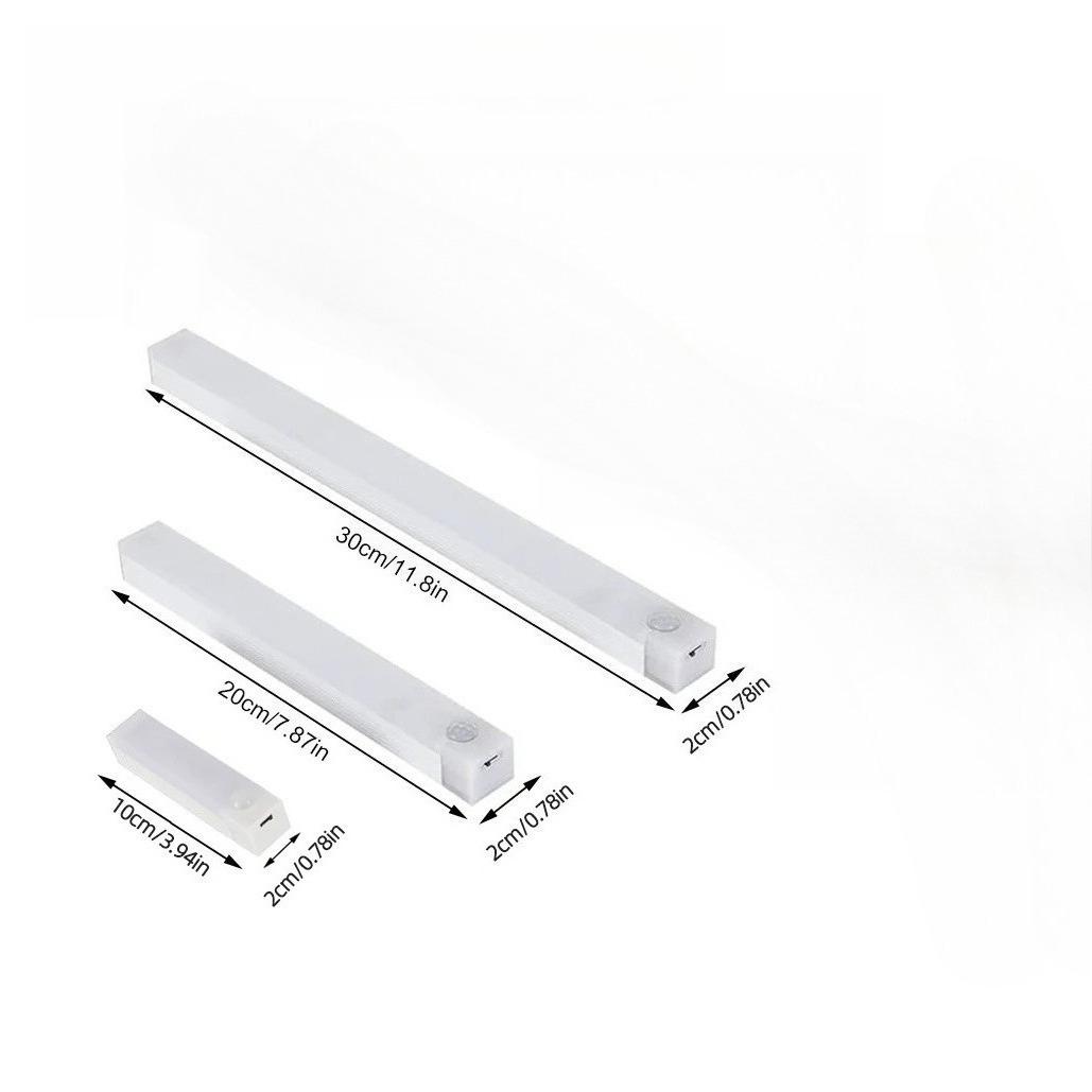 Motion Sensor Lamp Night Light Wireless LED USB Type C Rechargeable Lamp for Kitchen Cabinet Bedroom Wardrobe Staircase Lighting