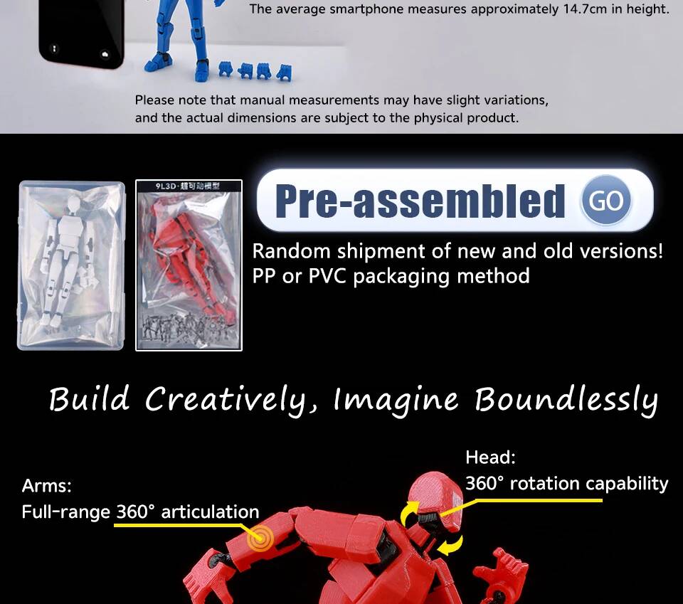 9L3D Printed NEWInvincibles Tech Jacker Titan13 Lucky13 Action Figure Dummy13 Motorcycle Multi-Jointed Collectible Model Toy T13