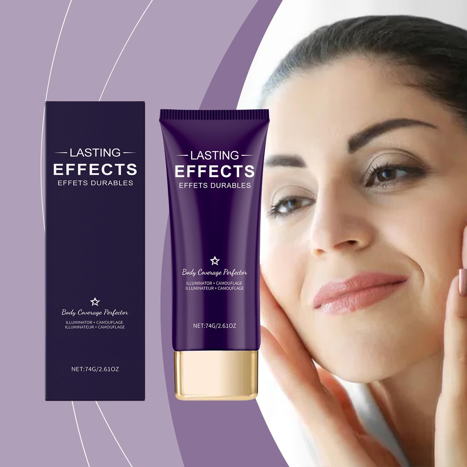 AMZ Natural Skin Tone Concealer, Daily Makeup, Facial Concealer, Hydrating Concealer, Non-Sticking, Natural Skin Tone Concealer Cream