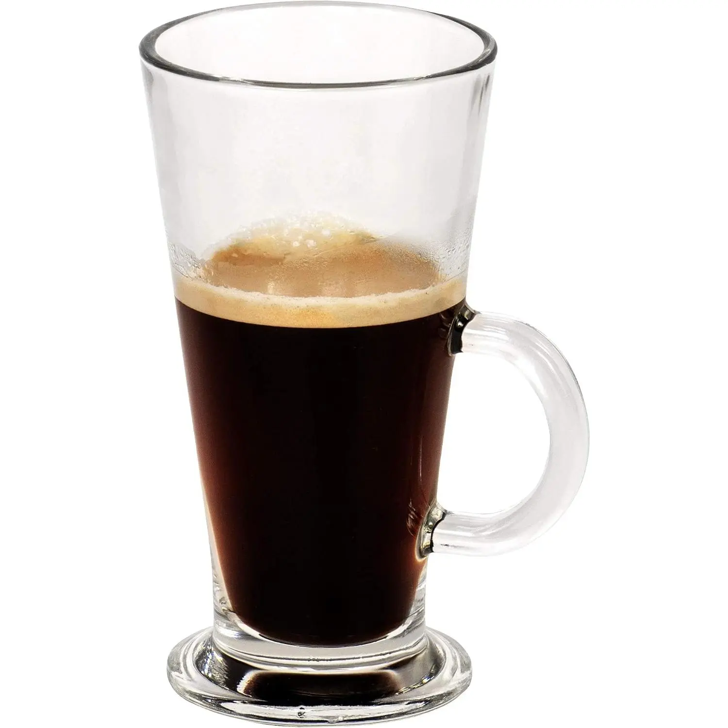 Set of 4 Asda Irish ,  and Coffee Mugs, Dining Glasses with Handle — 10 Oz