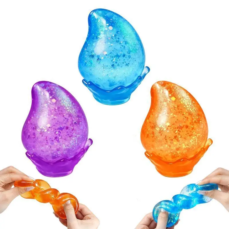 Water Drop Squeeze Squishies, Dream Squishy Drop Squishy Stress Ball, Soft Fidget Stress Ball, 2026 New Slow Rise Relief Fidget Sensory for Anxiety Stress Easter Party Favors