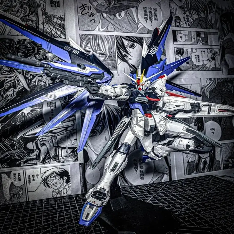 Gundam HG-MG Mecha Plastic Model Kits (Gunpla) - Strike Freedom, Red Astray, Unicorn Assemble Toys for Hobbies & Stress Relief
