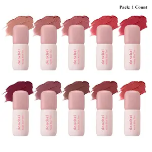 danchel Velvet Matte Blur Lip Tint, 2-in-1 for Lips & Cheeks, Long-Lasting & Smudge-Proof, Buildable Color Payoff, Lightweight & Non-Sticky, Smooth Easy Application, Available in 10 Shades, Go-To Daily Makeup