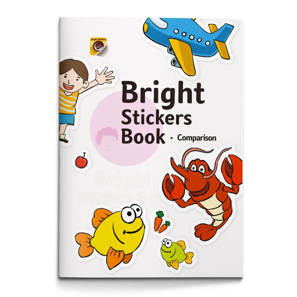 Kids Math Sticker Activity Book, Preschool Learning Workbook with Counting, Number Recognition, Sorting, Comparing, Patterns, Shapes and Simple Problem Solving, Hands-On Fine Motor Practice for Home, Classroom, Homeschool and Travel