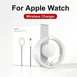 1PC USB-C Magnetic Charging Cable Compatible with Apple Watch, Wireless Charger For Series Ultra/10/9/8/7/6/5/4/3/2/SE