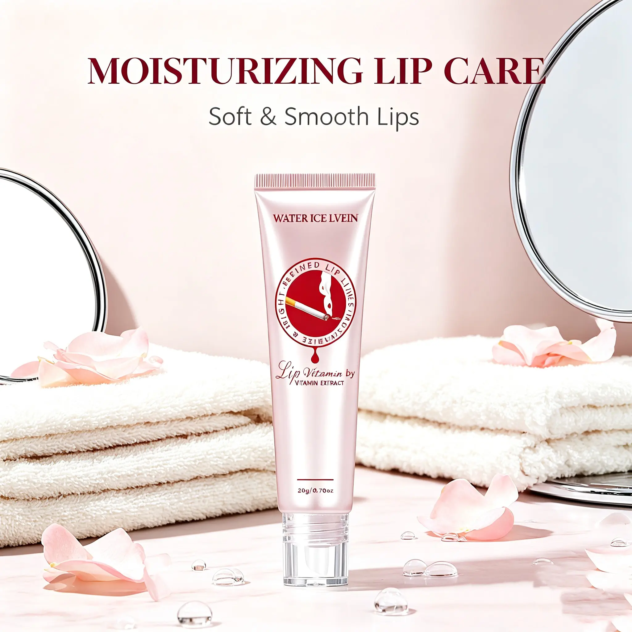 Brightening Lip Balm Essence, Moisturizing and Nourishing, Gentle Daily Care, Ideal for Smokers, Coffee Drinkers, Dark Lips, Lightweight, Smooth Texture