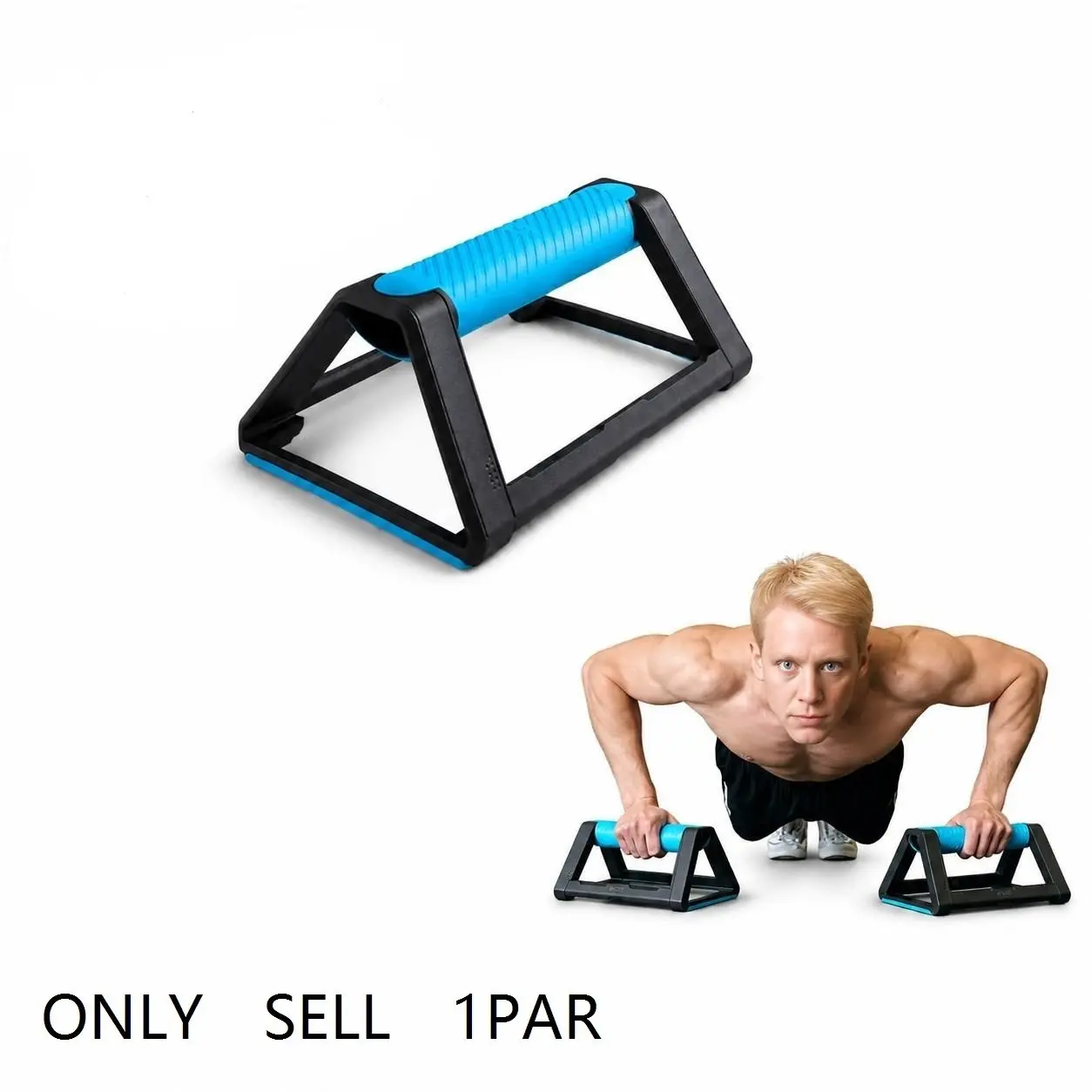 Push Up Bars Strength Training - Workout Stands With Ergonomic Push-up Bracket Board with Non-Slip Sturdy Structure Portable for Home Fitness Training, Push Up Stands Handle for Floor Workouts, Strength Workout Equipment
