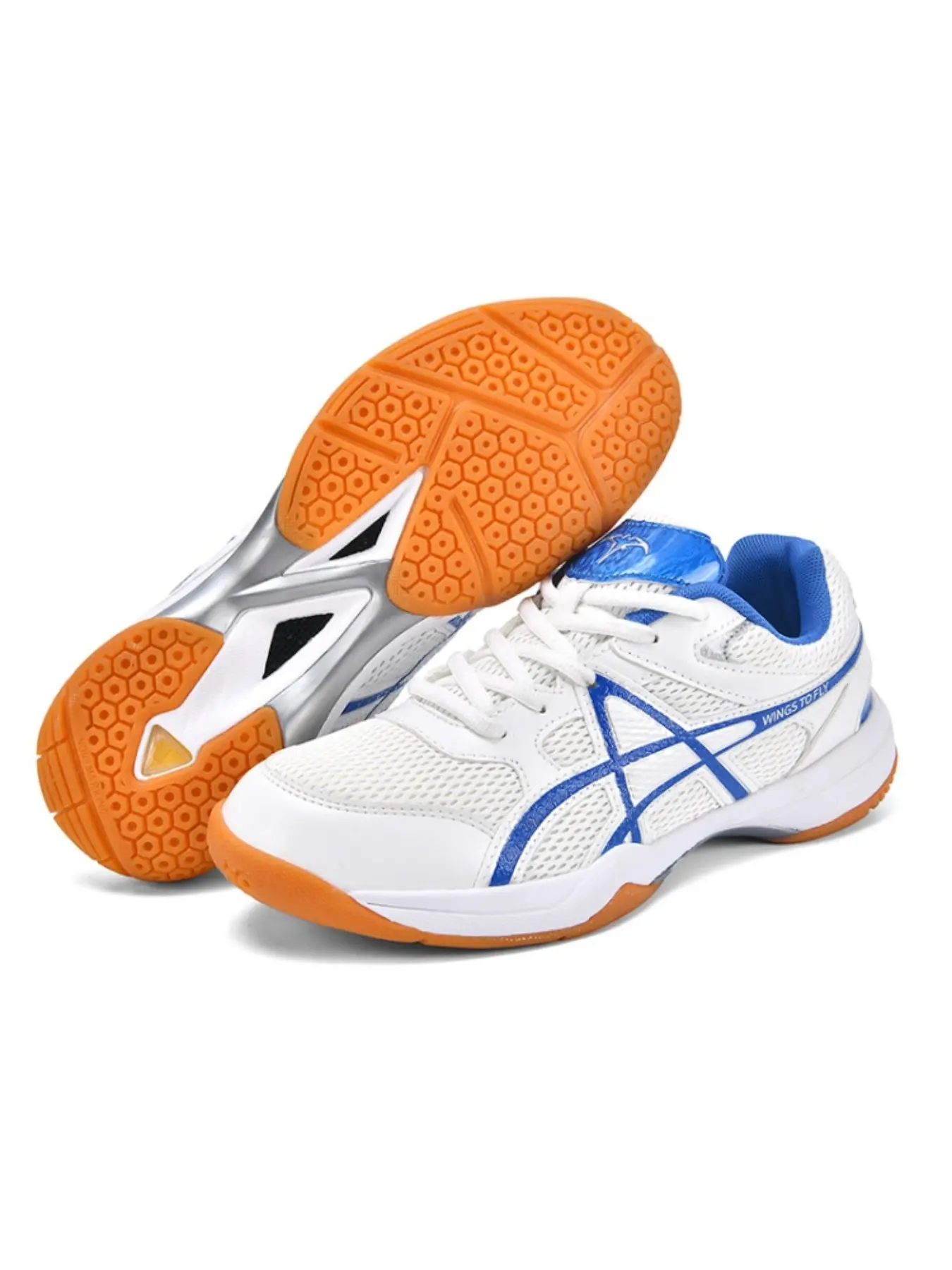 Unisex Professional Badminton Shoes, Tennis Shoes for Men and Women, Anti-Slip Durable Shock Absorption, Lightweight Comfortable Sport Shoes
