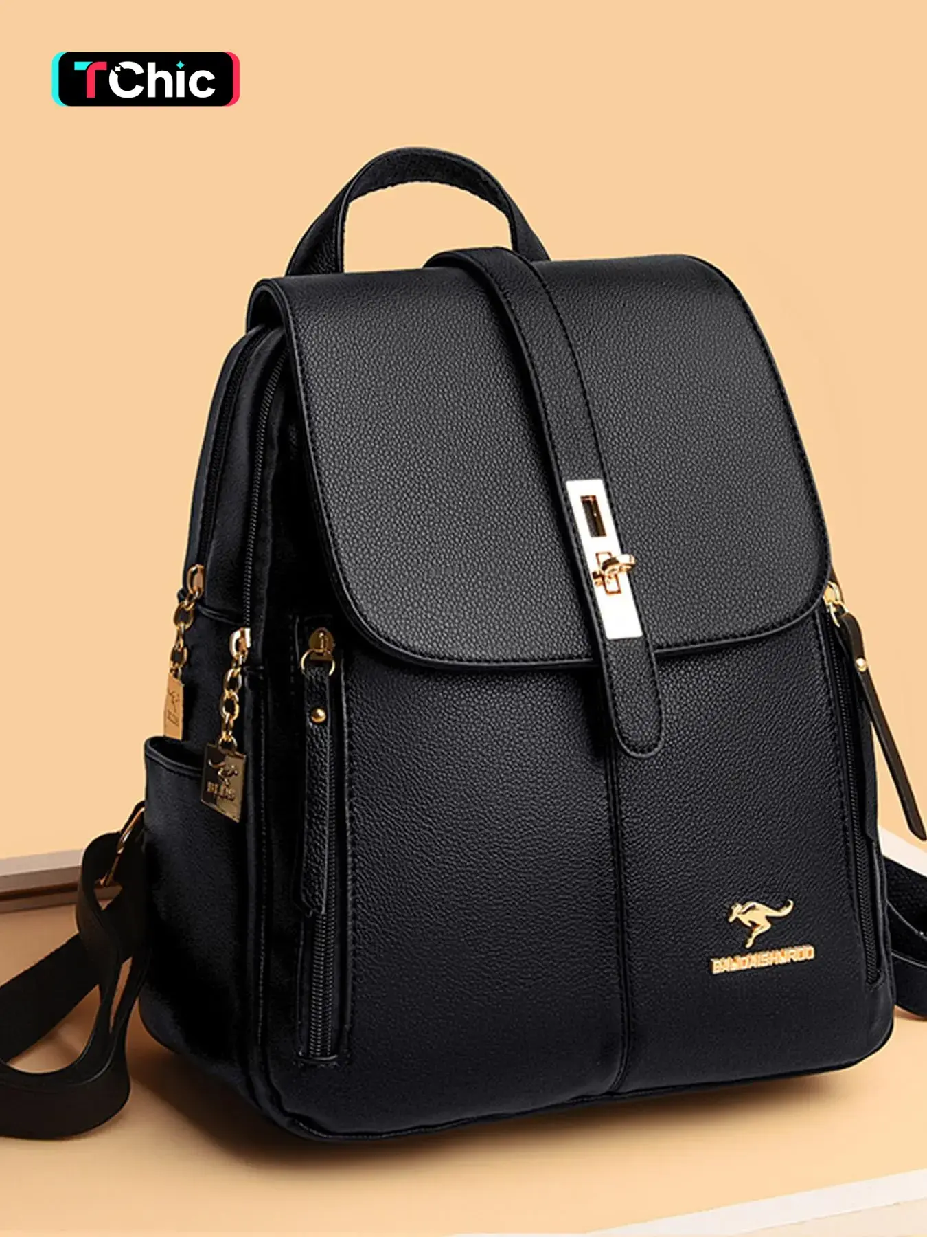 Women's Fashion Backpack, Large Capacity School Backpack, Portable Lightweight Commuter Backpack for Students, Office, Commuting