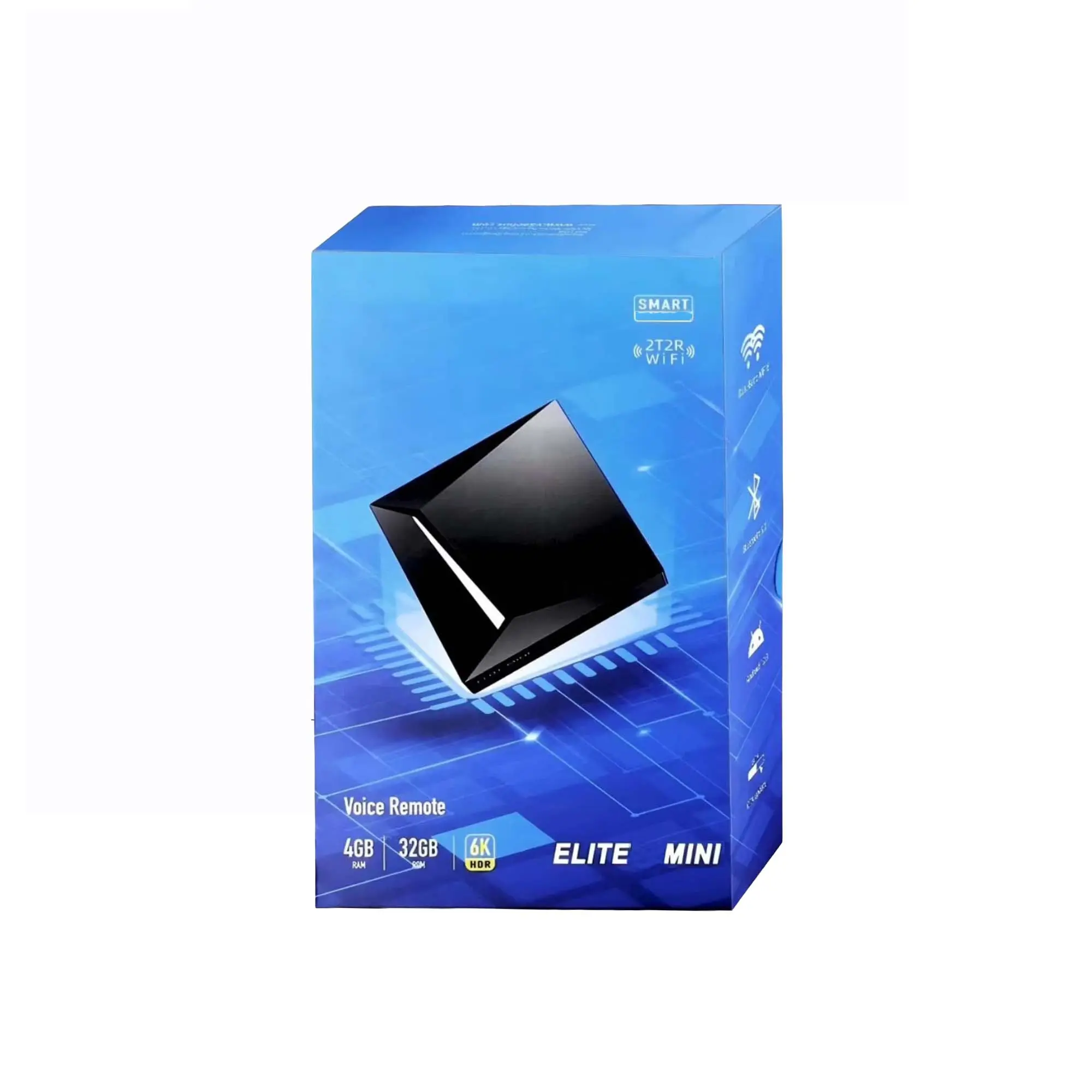 Elite Mini Micro Desktop PC, Ultra-Compact Quad-Core Computer with 4gb RAM 32gb ROM, V-see 4K Display Output box, Dual-Band WiFi, Smart Hub