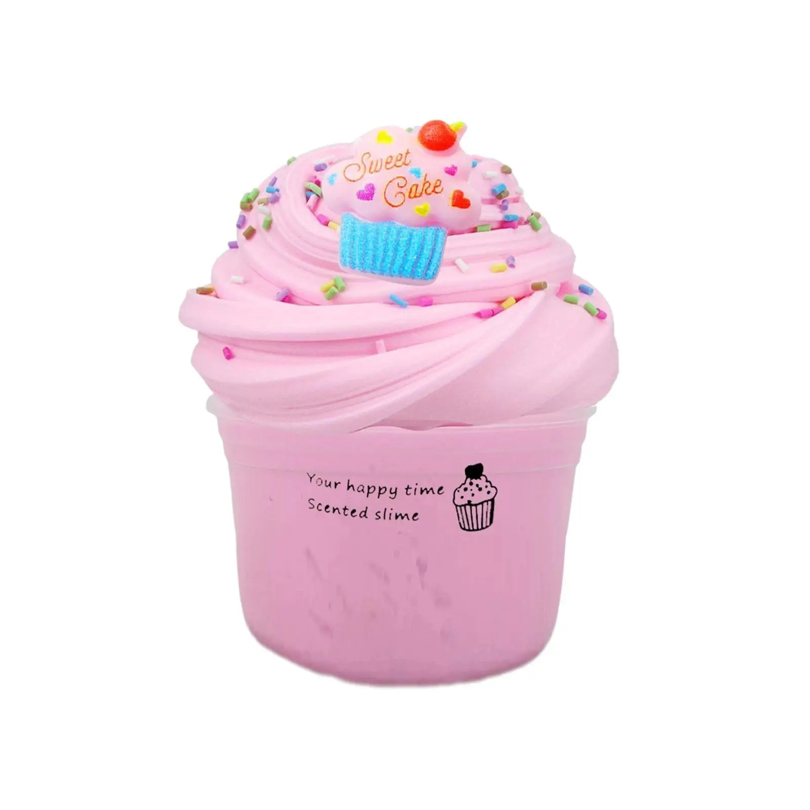 Butter Slime Marshmallow Fruit Slime Super Soft Stretchy Non-sticky Clay Light Plasticine Putty Playdough Toys Random Accessory