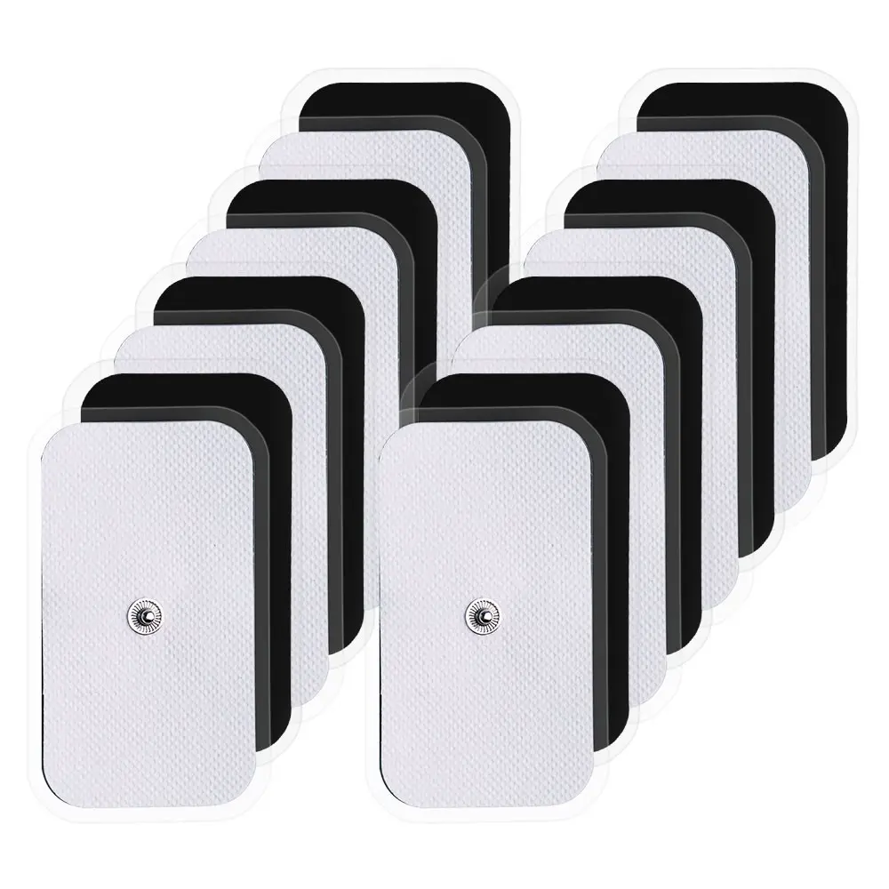 5x9cm Electrode Pads TENS Unit Pads Reusable Latex-Free Replacement Self Adhesive Pads for Tens Machine Myostimulator Muscle Stimulator Massage Patches Muscle Stimulation