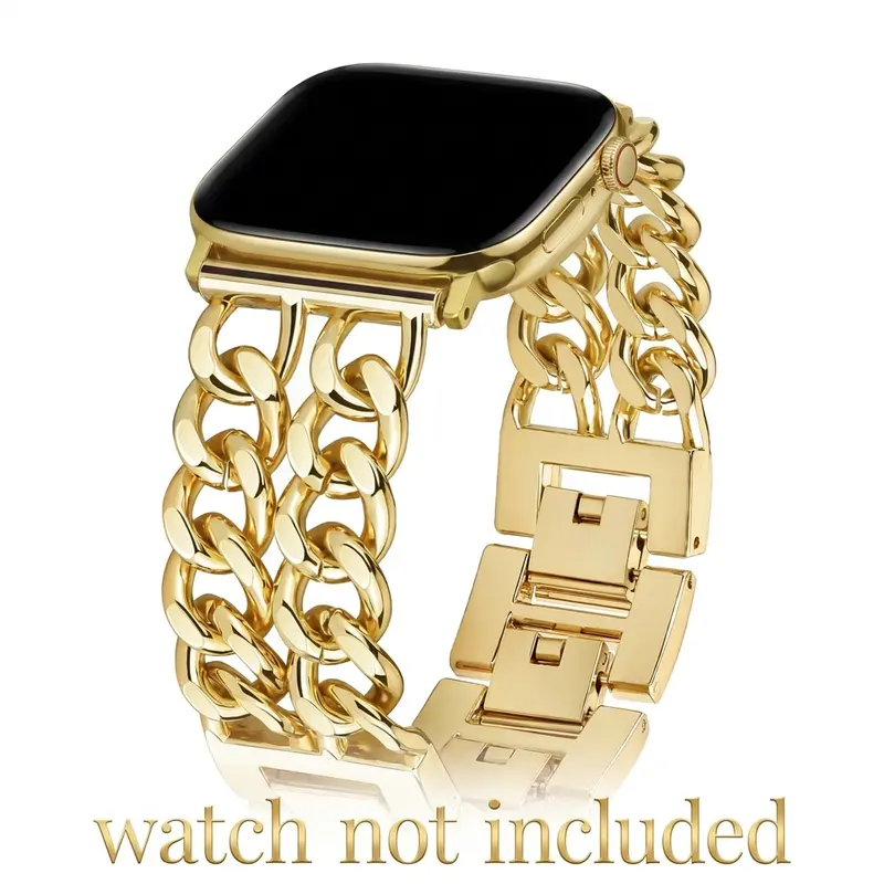 Watch Band (Band Only), Fashionable Watch Band for Apple Watch Compatible with Apple Watch Series, Smart Watch Straps, Smartwatch Compatible Bands, Stylish Smartwatch Accessories