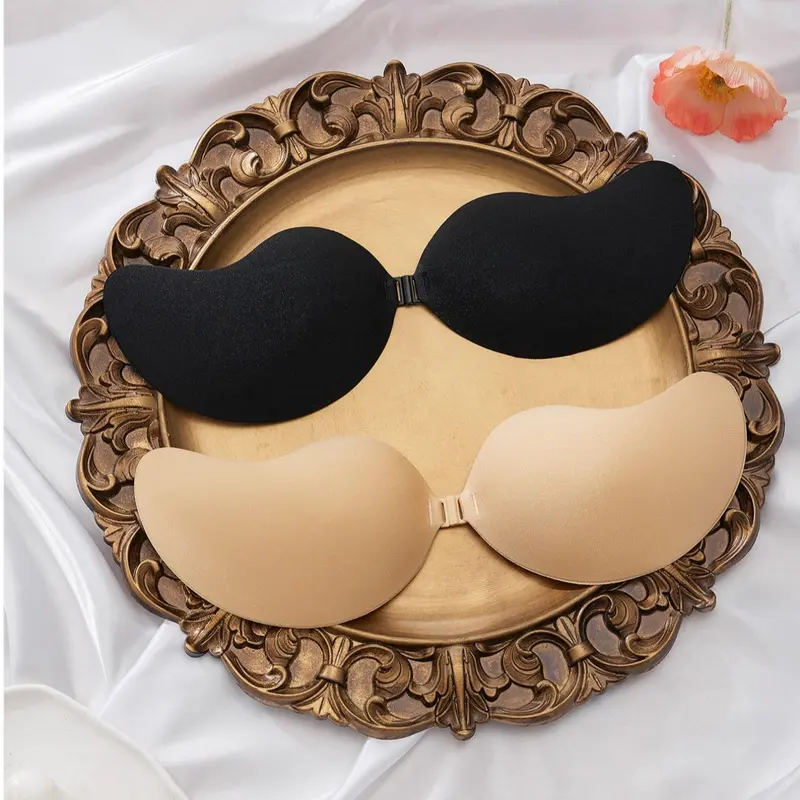 Sexy Women's Breast Patches, Invisible Lift Self-Adhesive Silicone, Essential for Summer Strapless Tops, Wedding Dresses