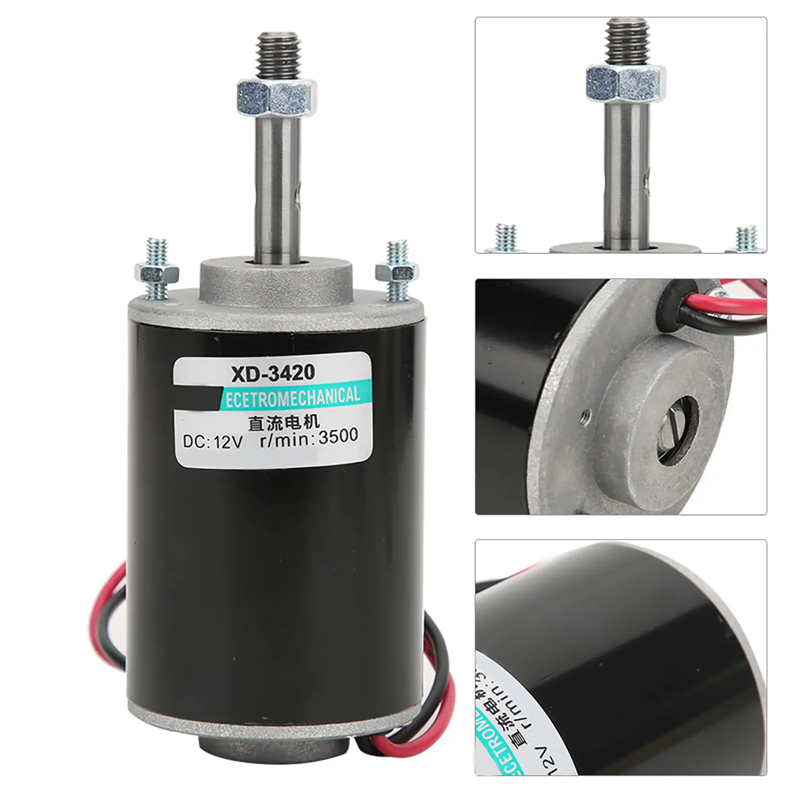 12/24V 30W High Speed CW/CCW Permanent Magnet DC Motor For DIY Generator