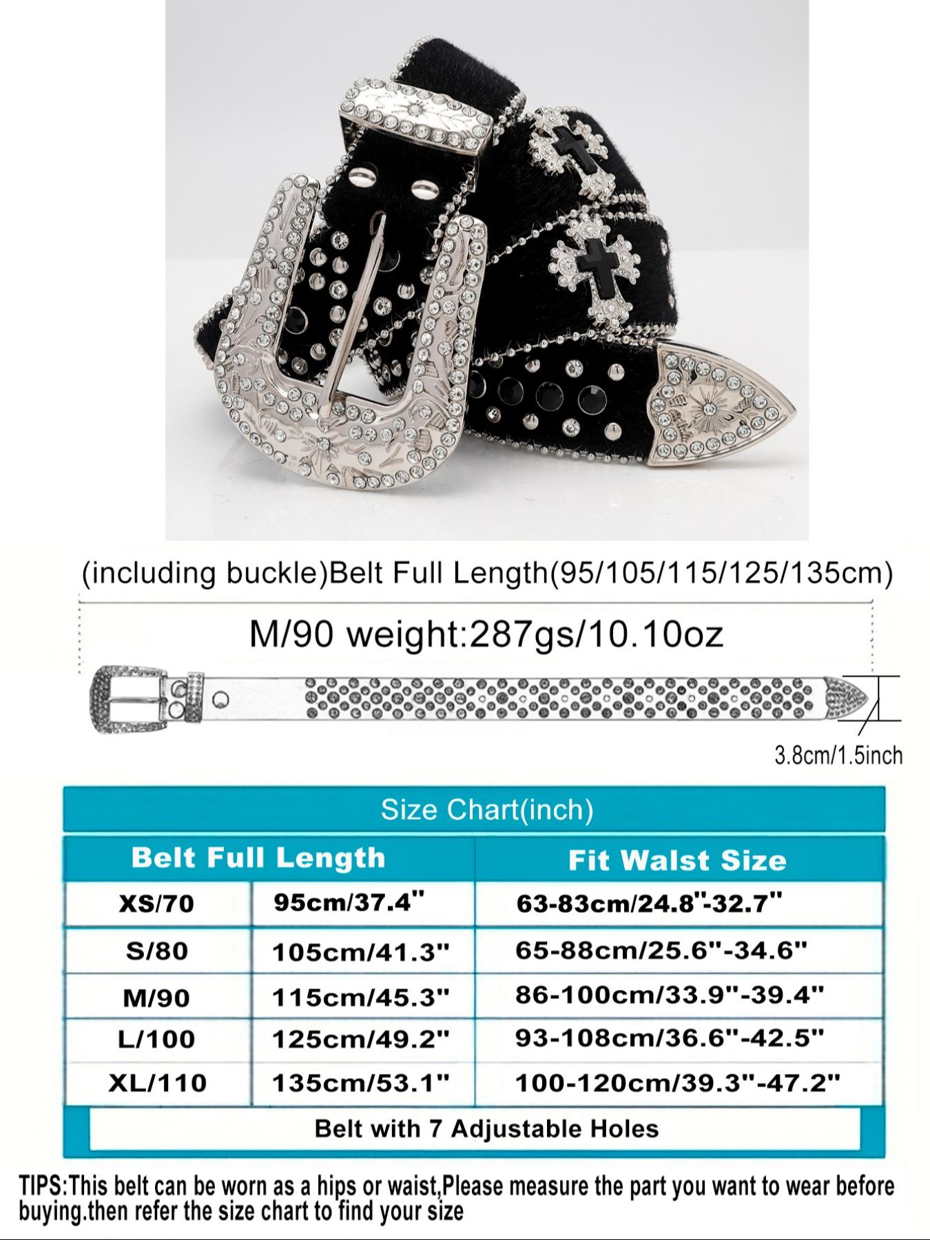 Easter Y2k Rhinestone Decor Belt, Wide Waistband for Party, Designer Belt, Country Rivet Full Rhinestone Men & Women Accessories for Daily Clothing Decor,  Belts for Women, Rhinestone Decorated Belt