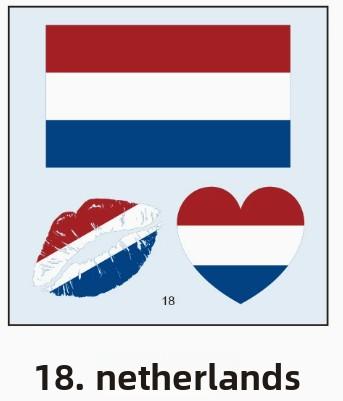 Pour Choices 2026 New Design USA, Canada, and Mexico World Cup Flag Temporary Tattoos, Football Match and Sports Event Water Transfer Face Stickers