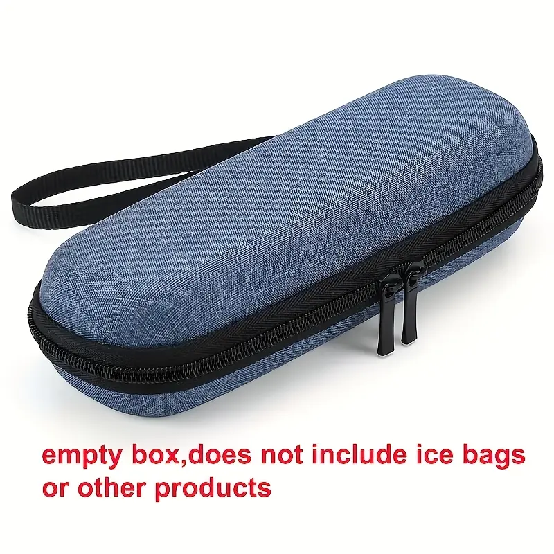 Portable Insulin Cooler Bag, Compact Diabetes Medication Storage Box, Reusable Ice Pad, Durable Polyester Insulation, Ideal for Travel, Insulated Bag, Cooler Pouch