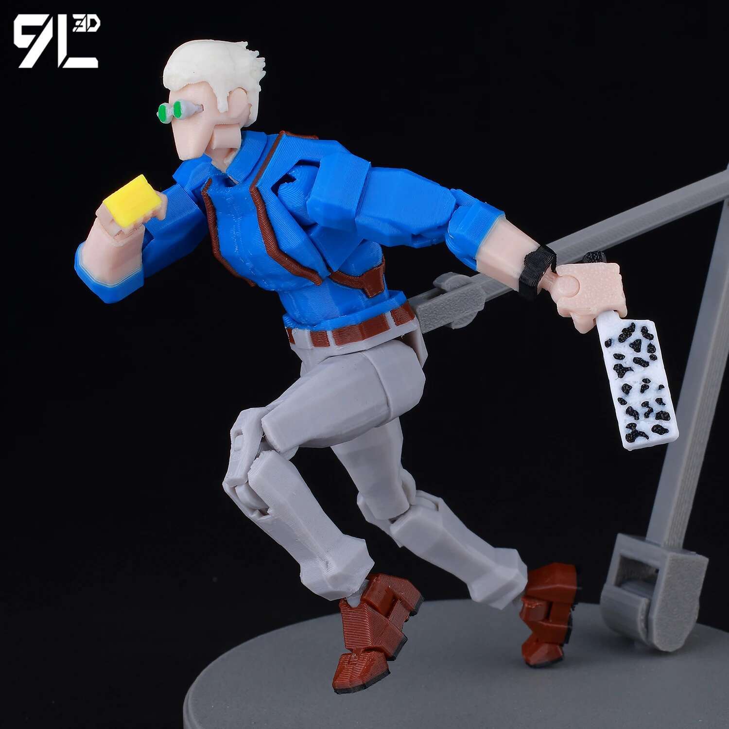 9L3D Dummy13 Nanami CT Model Anime Multi-Jointed Movable Figure Collector's Action Mannequin Jujutsu Wage Slave Diorama Building