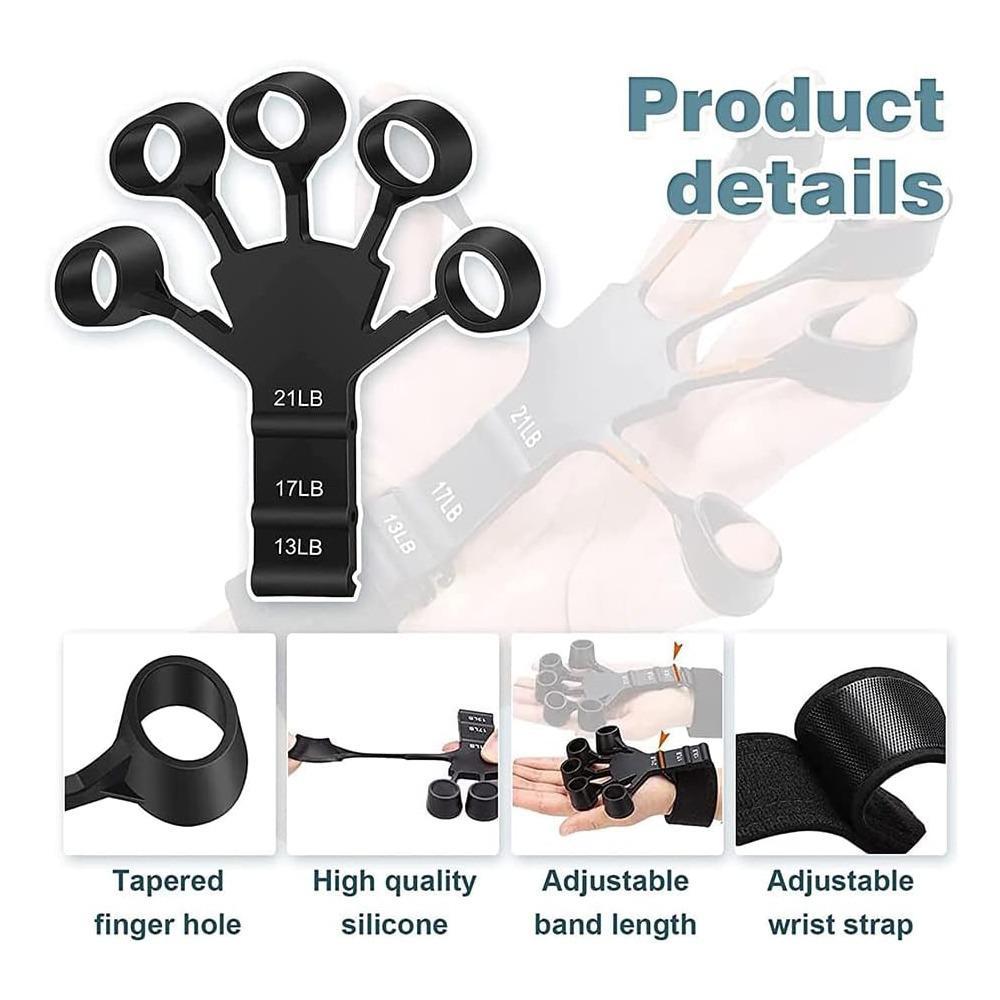 1 Piece Finger Strengthener, Portable Finger Exerciser Stretcher, Grip Strength Trainer