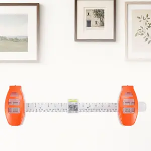 Picture  Tool with Level -  Alignment Ruler for Frames & Mirrors, Wall-Friendly DIY Hanger for  Decor