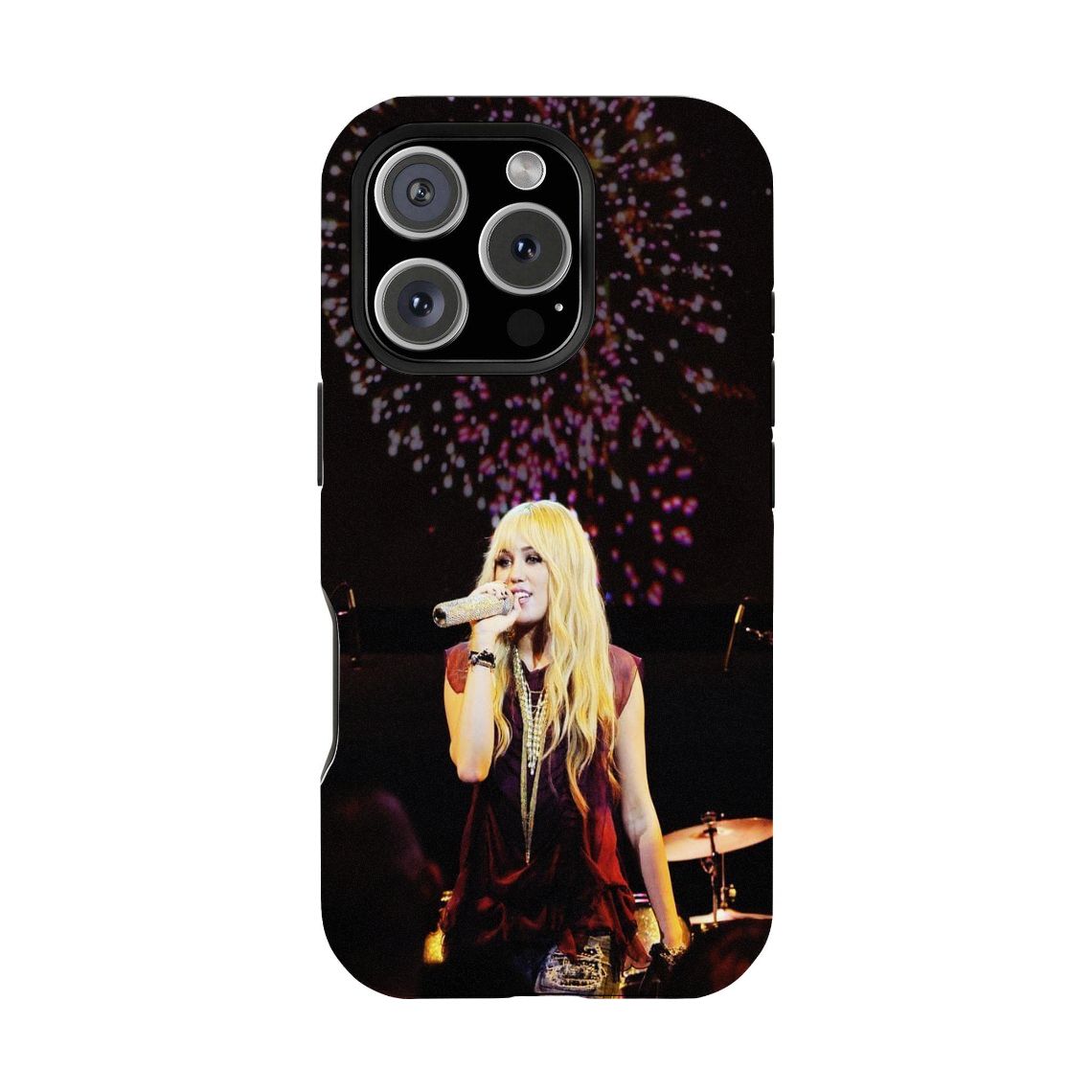 Hannah Montana Double-layer durable phone Cases For iPhone 17 16 15 14 13 12 Promax Pro Plus, hard shell protection ,Unique design,best Gift