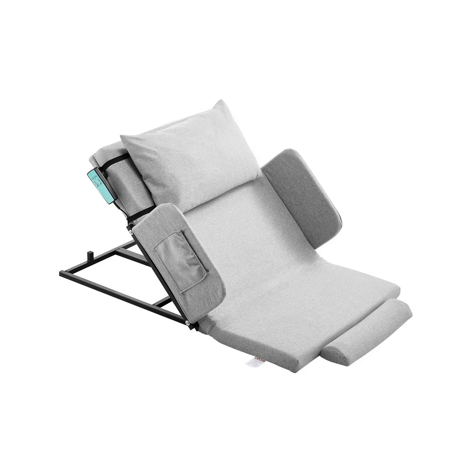 VEVOR Electric Lifting Backrest for Bed, 300 lbs Capacity, 4-68° Adjustable Lifting Bed Backrest, with Guardrail Armrest & Storage Pouch, Machine Washable, for Pregnant Women Elderly Patient Handicap