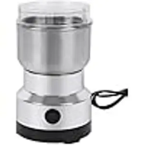 300g Grain Mill Grinder, 304 Stainless Steel Grain Mill High Speed Commercial Spice Grinder, Ultrafine Grain Household Flour Mill, Kitchen