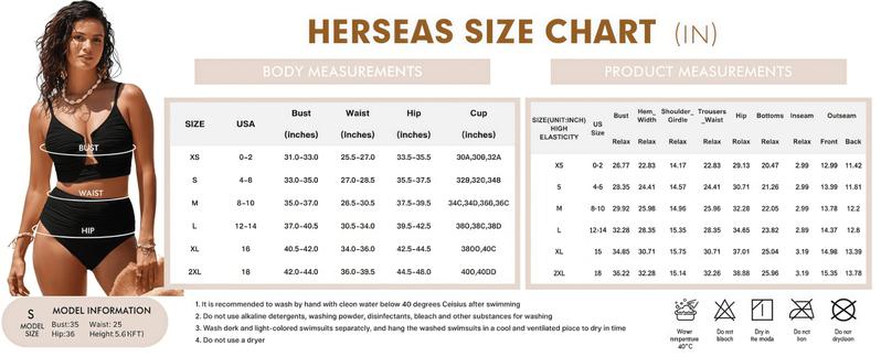 2 Piece Bikini Set U-Wire Cutout Swimsuit High Waisted Textured 2025 Summer Swimming Clothing Beach Water Sports Tummy Control Swimwear,Swimsuits Slimming Bikini Swimwear