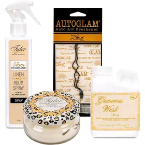 - Diva Glamorous Gift Suite VI - (On Demand Room Spary, Glamorous Wash, Jar , Autoglam)