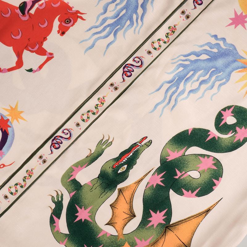 LikeMyChoice Women's Beauty Unique Print Long Sleeve Shirt & Elastic Waist Pants Set Casual Chic Breathable Fashion 2 Piece Outfit for Daily Wear 2 piece sets women outfits women matching sets women comfort sweat set Womenswear Clothes Loose