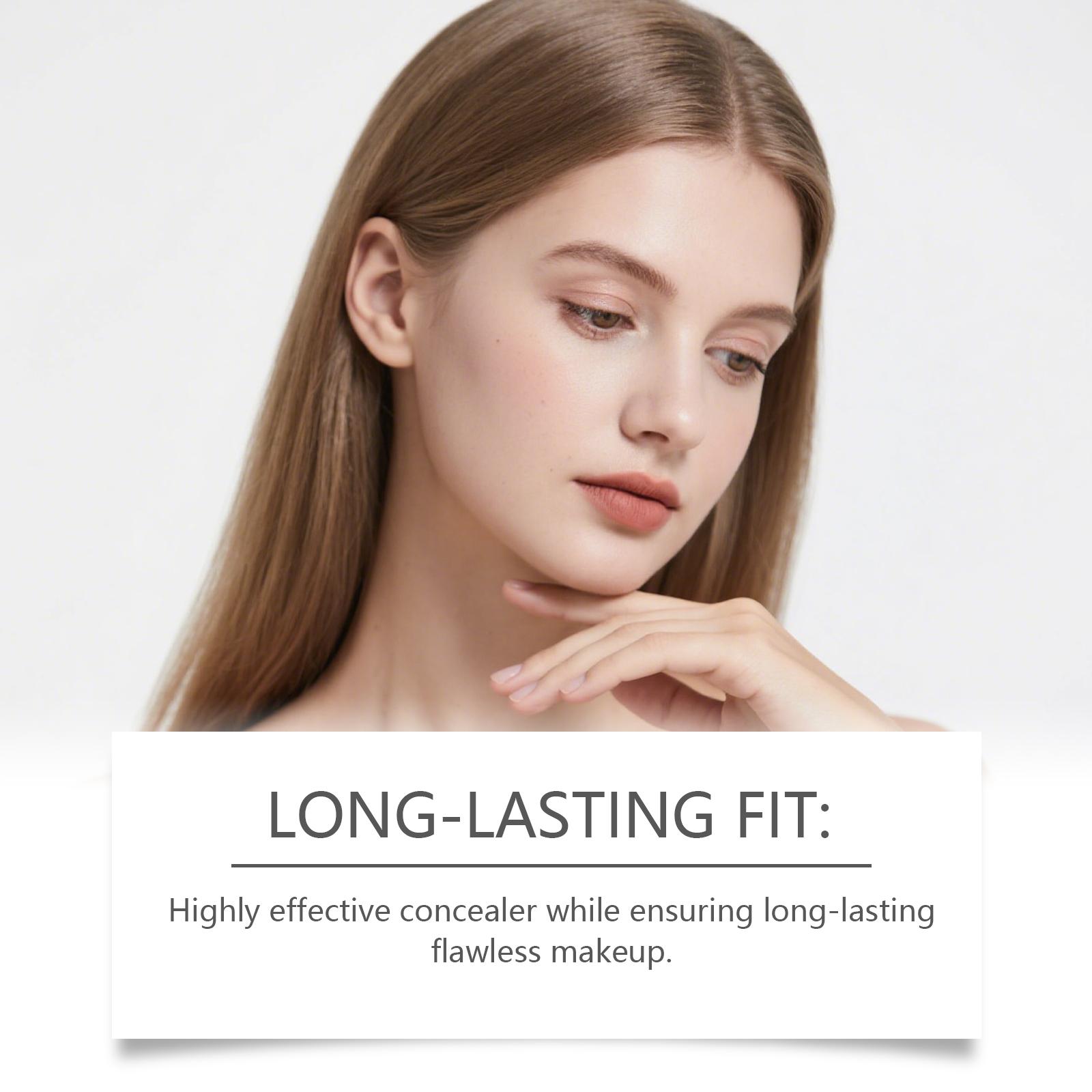 Pink Moisturizing Concealer Foundation - Lightweight, Hydrating, Transparent Foundation Suitable For Oily And Dry Skin Types