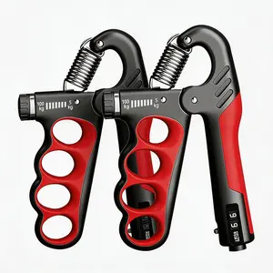 Hand Grip Strengthener (11lbs-220lbs)(5-100KG) for Maximum Muscle Building & Hand Recovery| Adjustable Resistance for Home Gym Workouts| Perfect for Strength Training & Rehabilitating Your Hands| Best Valentine's Day Gift for Athletes & Fitness Lovers