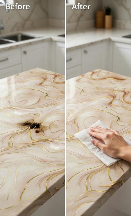 Marble Look Removable Wallpaper Rolls, 60cm*300cm & 40cm*300cm Compact Sizes, 3D Natural Wood Texture Waterproof Wall Stickers for Indoor Home Renovation Decor