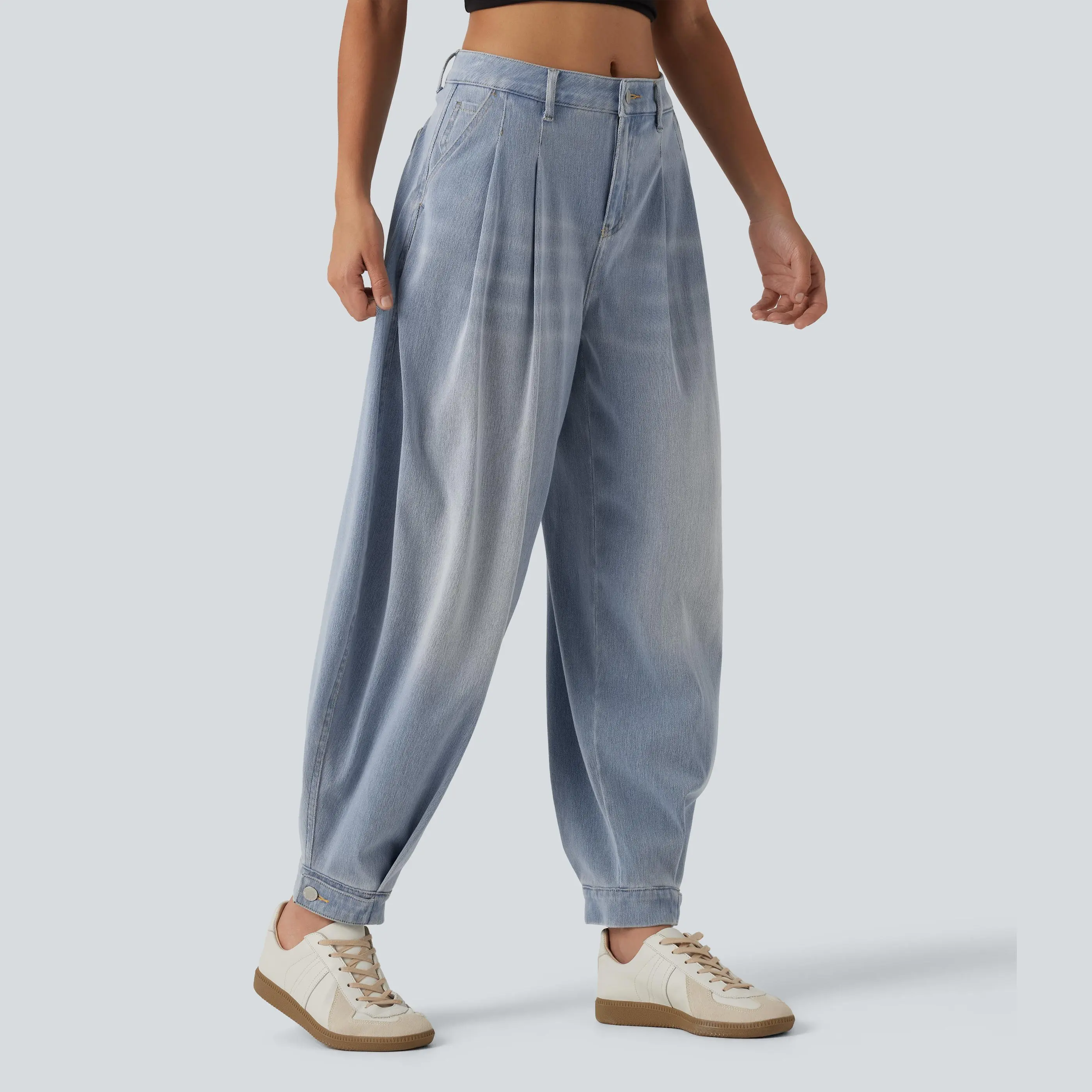 Gray Blue Denim