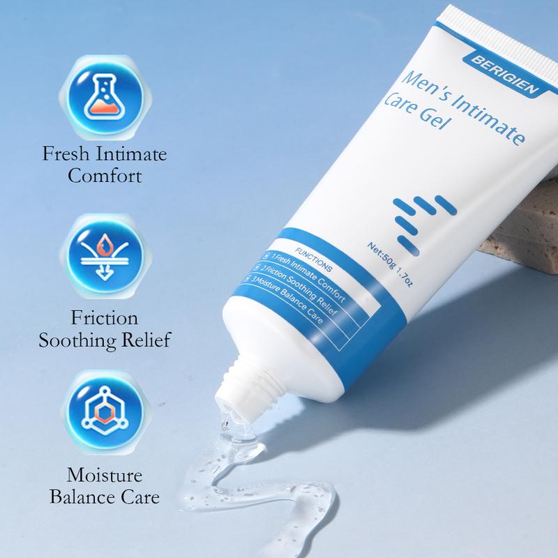 BERIGIEN Men’s Intimate Care Gel for Daily Cooling Comfort