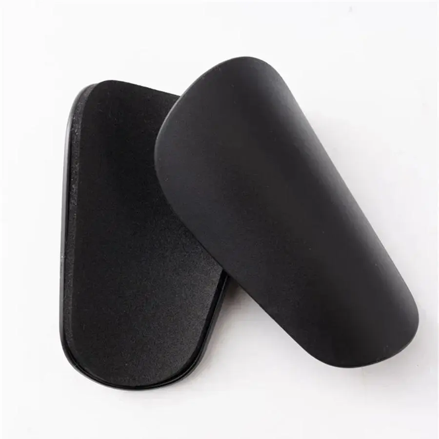 YYW1 Mini Football Shin Guards, 1 Pair PU Shockproof Leg Protectors, Lightweight Portable Shin Plates for Football Training, Football Accessories