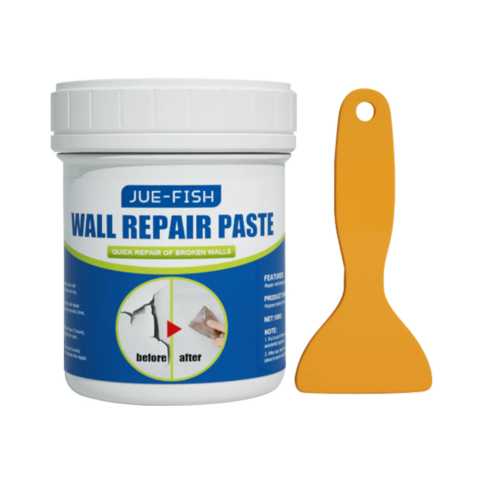 3 bottles Wall Repair Paste Stain Covering Repair Agent Anti-Moisture Wall Paint Crack Repair Paste