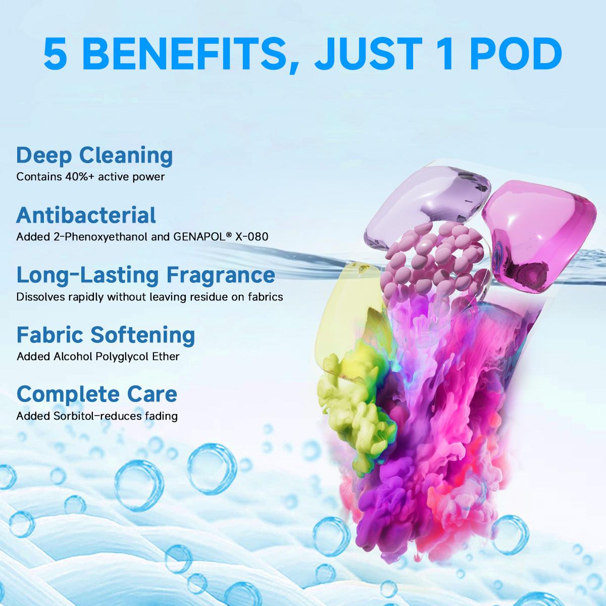 Auyol 3rd Generation Laundry Detergent Pods 5 in 1 Ultra Concentrated Non-Bio Color Protection Long-Lasting Freshness 200/100 pcs Ideal for Home and Travel A Auyol 3rd Generation Laundry Detergent Pods 5 in 1 Ultra Concentrated Non-Bio Color Protection Long-Lasting Freshness 200/100 pcs Ideal for Home and Travel A