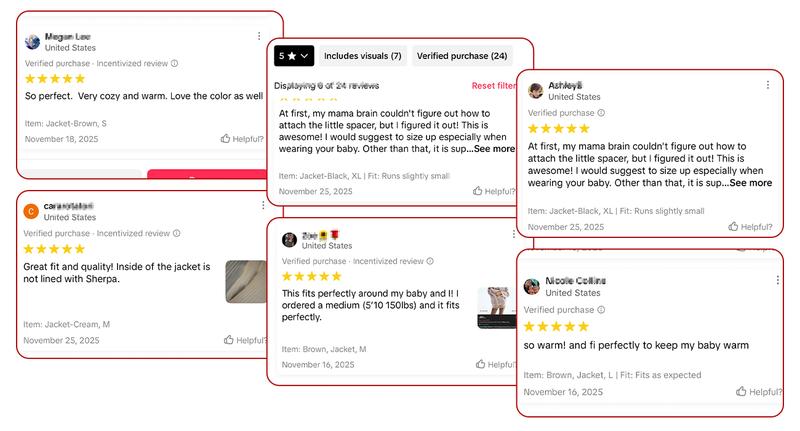 Pwest MAMA Women Before & After Babywearing Fleece Jacket Soft Teddy Fleece, Long sleeve Zippered Jacket with Pocket, Detachable Babywearing Panel, Winter Warmth, 2 in 1 Design Gray BlackFriday Pwest MAMA Women Before & After Babywearing Fleece Jacket Soft Teddy Fleece, Long sleeve Zippered Jacket with Pocket, Detachable Babywearing Panel, Winter Warmth, 2 in 1 Design Gray BlackFriday