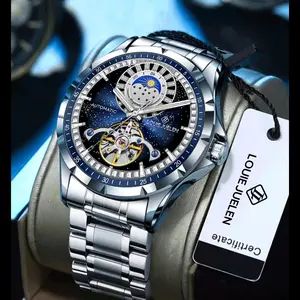 Opulent Legacy: 42mm Swiss Timepiece with Sophisticated Triple Subdial Design​