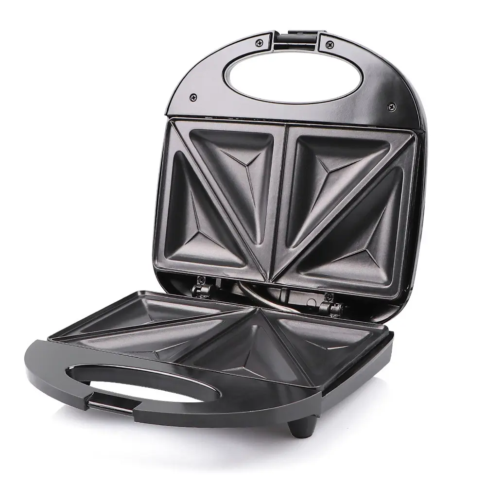 Multi-functional Home Breakfast Machine - Dual-purpose Sandwich Waffle Maker with Premium Non-stick Surface, Balanced Heating, Space-saving Compact Size, Washable Design for Toast Baking, Light Food Cooking, Rental Houses Use