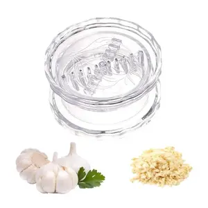 [FathersDayGift]Manual Garlic Twister & Masher, Multi-Functional Mincer & Grinder for Garlic, Onion, Ginger, Herbs, Nuts, Impact Resistant Kitchen Gadget & Home Accessory