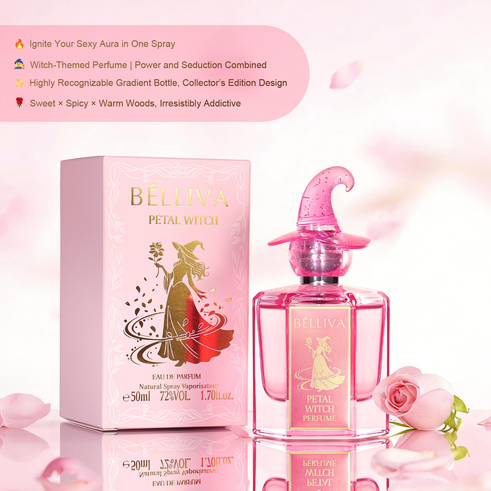 BELLIVA Women's Eau de Perfume 50ml - Long Lasting Floral Fragrance with Orange Blossom, Jasmine & Vanilla Notes
