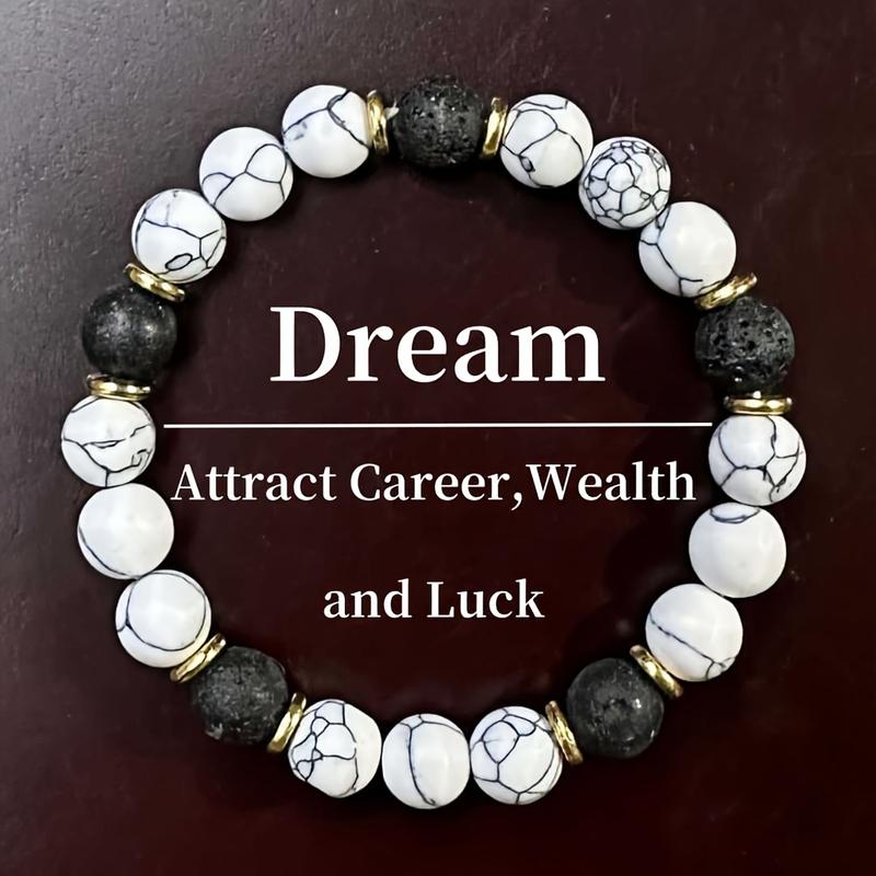 A Set of 9 Magical Crystal Bracelets, Symbolizing Peace, Wealth, Prosperity, Friendship, Good Luck, Love, And Protection - Crystal Beads That Bring Optimism And Positivity, Confidence And Strength, a Perfect Unisex Gift with Elastic Stretch - Ideal for Ch