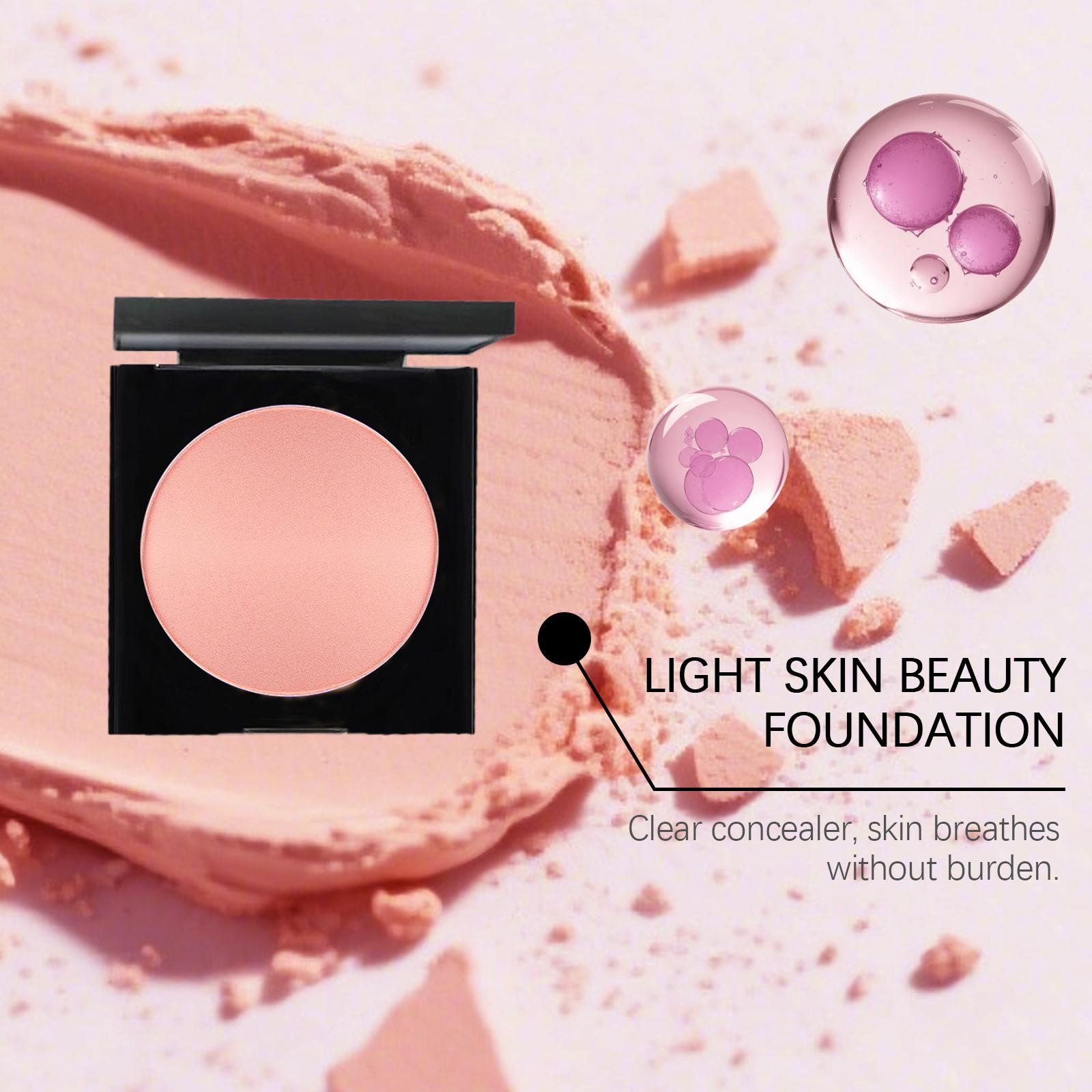 Pink Moisturizing Concealer Foundation - Lightweight, Hydrating, Transparent Foundation Suitable For Oily And Dry Skin Types