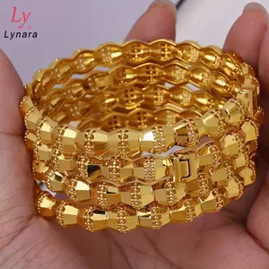 4 Pcs 18K Gold-Plated Stainless Steel High Quality Bracelet, Stackable Bracelets, Luxurious Cubic Zirconia Exquisite Trendy Bracelet, Suitable for Daily Wear and Women's Gatherings, Wedding Jewelry Gifts for Women and Girls