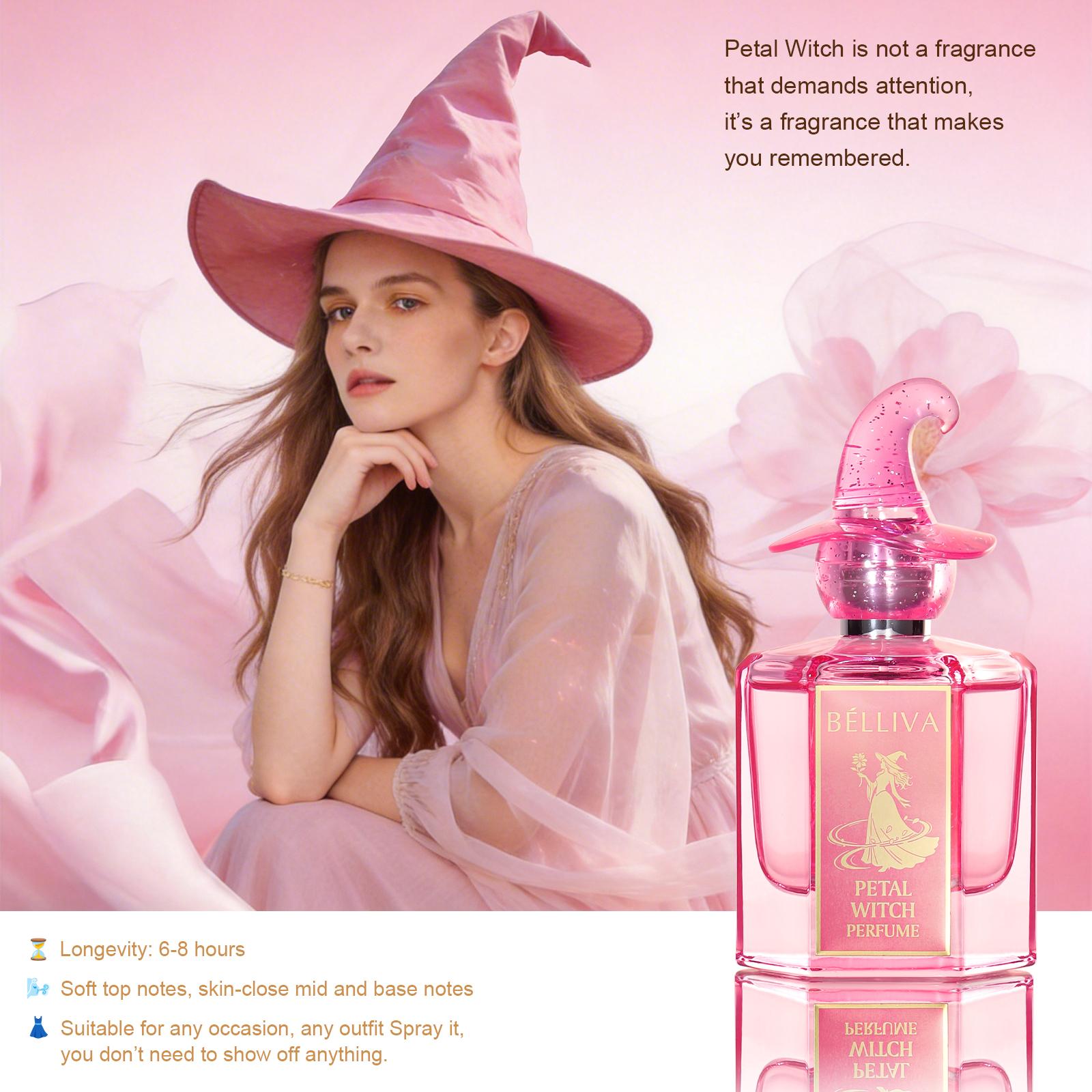 BELLIVA Women's Eau de Perfume 50ml - Long Lasting Floral Fragrance with Orange Blossom, Jasmine & Vanilla Notes