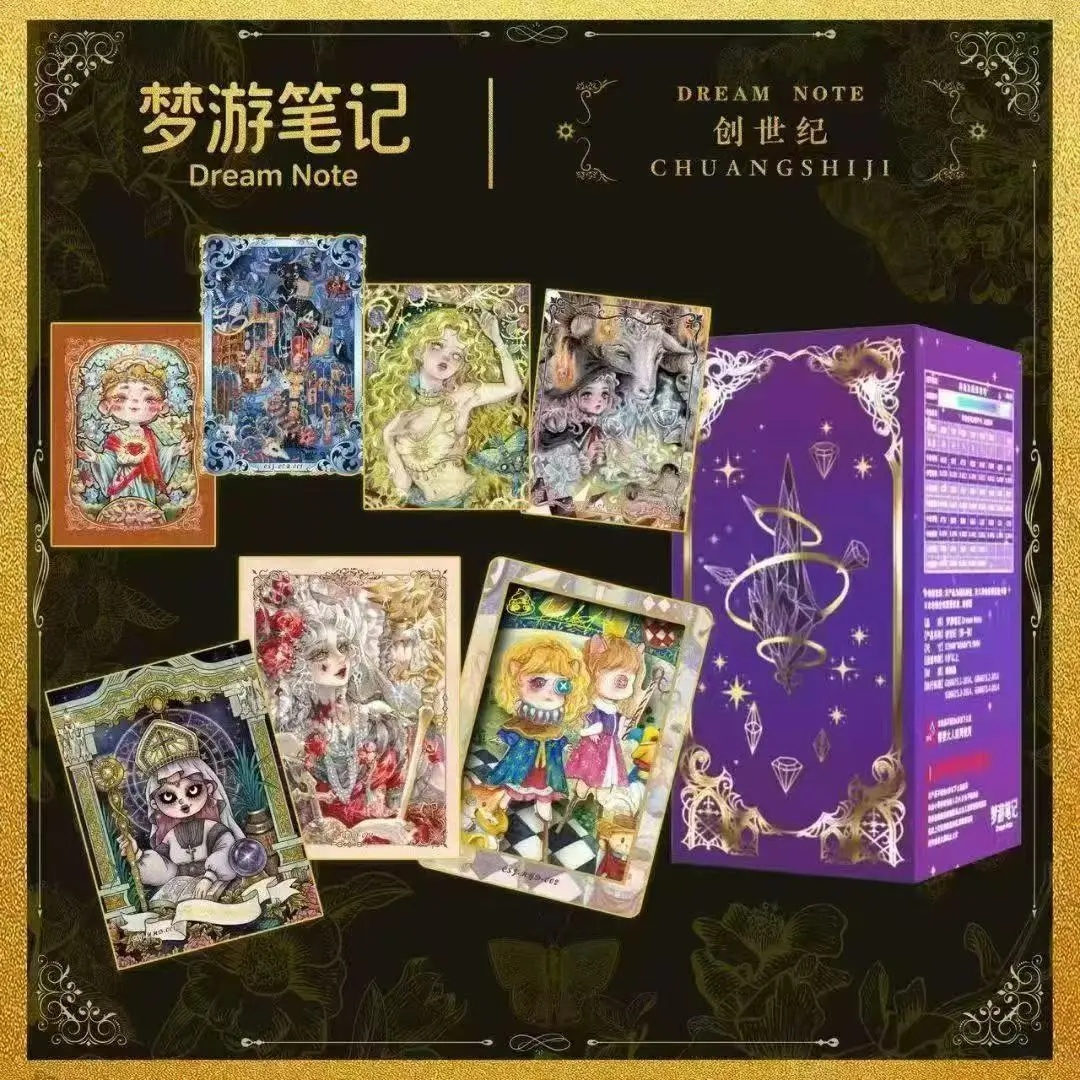 LIVE-Dream Wanderlust Notes Aesthetic Manga Set, Collectible Non-Sports Trading Card Packs