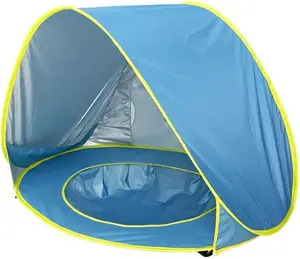 JointlyCreating Pop-Up Camping Tent - Lightweight, Portable, UV-Resistant Beach Shelter with Compact Foldable Sun Shade & Carry Bag for Camping, Beach Trips